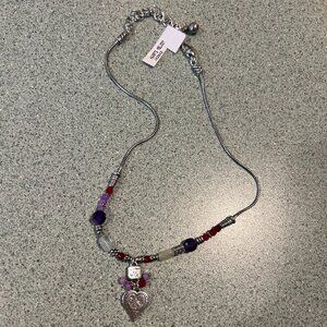 Brighton Jewelry Hearts Melody Necklace